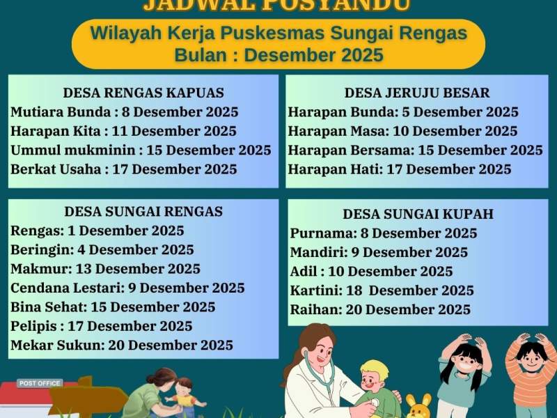 JADWAL POSYANDU 